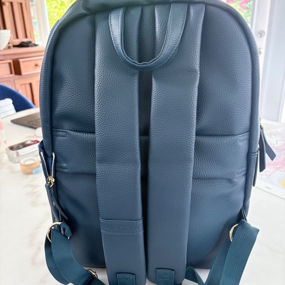 Swissgear Faux Leather Laptop Backpack - Picture 4 of 7